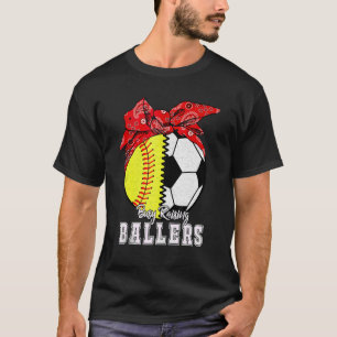 beschäftigt, Baller zu züchten Baseball Softball S T-Shirt
