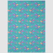 beschäftigt Fish Cyan Seidenpapier (Vorderseite)