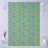 beschäftigt Fish Green Seidenpapier (Basteln)