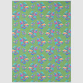 beschäftigt Fish Green Seidenpapier (Vorderseite)