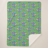 beschäftigt Fish Green Sherpadecke (Vorderseite)