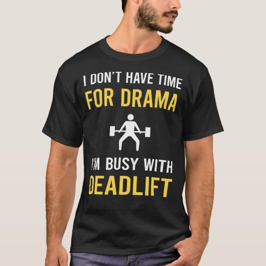 beschäftigt mit Aufzug T-Shirt (Vorderseite)