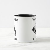 beschäftigt, nichts Niedliches Panda Funny Spaß Tasse (Zentrum)