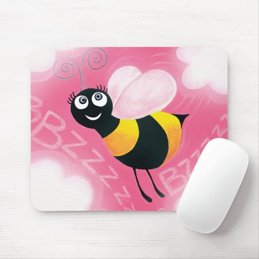 Beschäftigte Biene Mousepad (Mit Mouse)