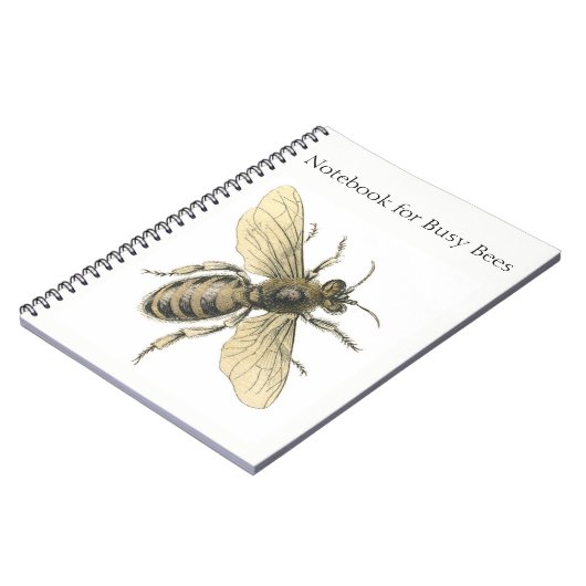 Beschäftigte Biene! Notizblock (Linke Seite)