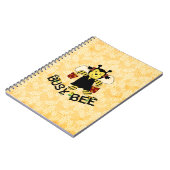 Beschäftigte Biene Notizblock (Linke Seite)