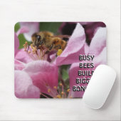 Beschäftigte Bienen-Gestalt-größere Prämien Mousepad (Mit Mouse)