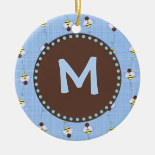 Beschäftigte Bienen-kundenspezifische Keramik Ornament