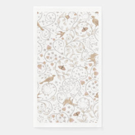 Beschäftigte Heckenreihe Gästehandtücher Serviette