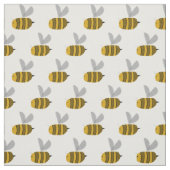 Beschäftigte Hummelbienen Stoff (Muster)