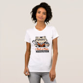beschäftigte Katze T-Shirt (Vorne ganz)