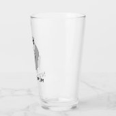 Beschäftigte Katzenmutter Glas (Links)