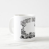 Beschäftigte Körper Kaffeetasse (Vorderseite Links)