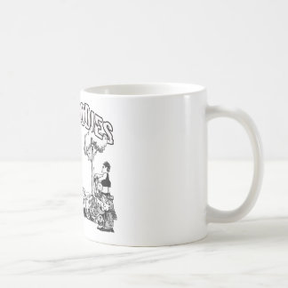 Beschäftigte Körper Kaffeetasse