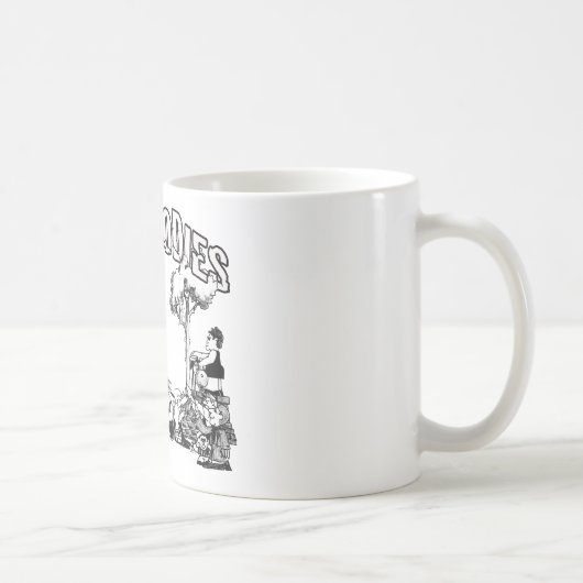 Beschäftigte Körper Kaffeetasse (Rechts)