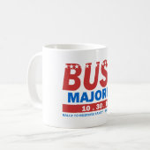 Beschäftigte Mehrheits-Tasse Kaffeetasse (Vorderseite Links)