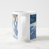 Beschäftigte Ski-Steigung Lofer 2004 Jumbo-Tasse (Rückseite)