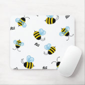 Beschäftigte summende Hummel-Bienen Mousepad (Mit Mouse)