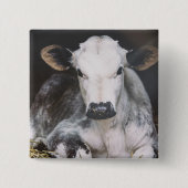 Beschäftigte Tagesernte Button (Vorderseite)