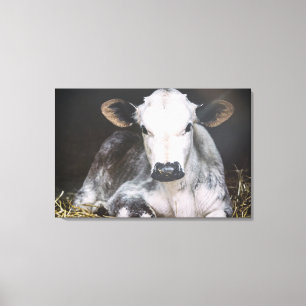 Beschäftigte Tagesernte Leinwanddruck