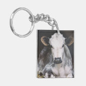 Beschäftigte Tagesernte Schlüsselanhänger (Vorderseite links)