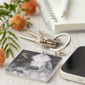 Beschäftigte Tagesernte Schlüsselanhänger (Vorderseite rechts)