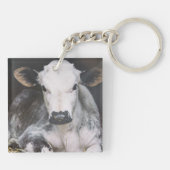 Beschäftigte Tagesernte Schlüsselanhänger (Rückseite)