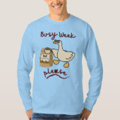 Beschäftigte Woche Kaffee Bitte T-Shirt (Vorderseite)