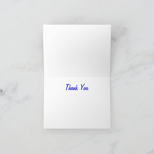 Beschäftigter Biene Dankeskarte (Innenseite)