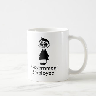 Beschäftigter im öffentlichen Dienst Kaffeetasse