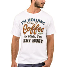 Beschäftigter Kaffeeabhängiger Lustiger Pullover