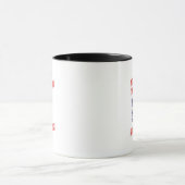 Beschäftigter mürrischer alter Knacker Tasse (Zentrum)