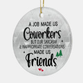 Beschäftigung machte uns zu Mitarbeitern Keramik Ornament (Links)