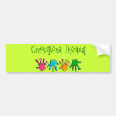 Beschäftigungstherapeut-Geschenke Autoaufkleber (Vorne)