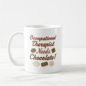 Beschäftigungstherapeut-(lustiges) Geschenk Kaffeetasse (Links)