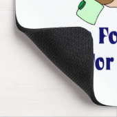 Beschäftigungstherapeut-Mausunterlage Mousepad (Ecke)