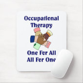 Beschäftigungstherapeut-Mausunterlage Mousepad (Mit Mouse)