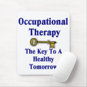 Beschäftigungstherapeut-Mausunterlage Mousepad (Mit Mouse)