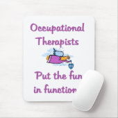 Beschäftigungstherapeut-Mausunterlage Mousepad (Mit Mouse)