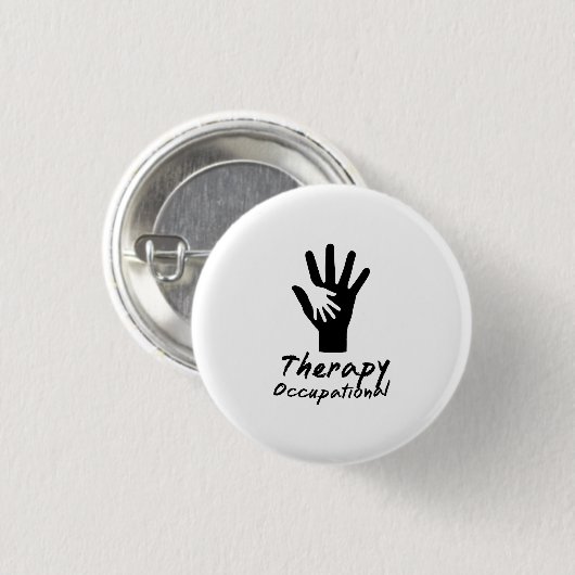 Beschäftigungstherapie-Geschenk für OT Button (Vorne & Hinten)