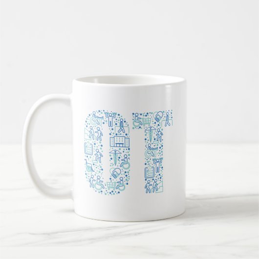 Beschäftigungstherapie OT Kaffeetasse (Links)