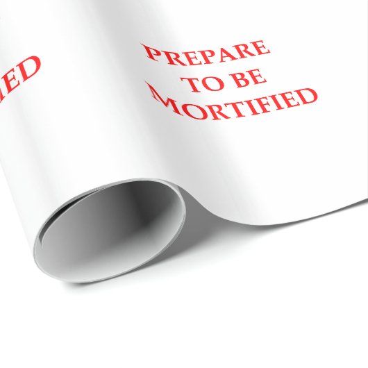 BESCHÄMT GESCHENKPAPIER (Rolleneckpunkt)