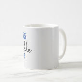 bescheiden sein kaffeetasse (VorderseiteRechts)