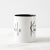 Bescheidene Ausstrahlung inspirieren Tasse Design (Mittel)