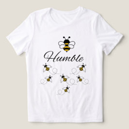 BESCHEIDENE GELBE FRÜHLINGS-BIENEN FRAUEN-TSHIRT Tri-Blend SHIRT