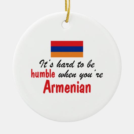 Bescheidener Armenian Keramikornament (Vorne)