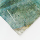 Bescheidener Engel Fleecedecke (Ecke)