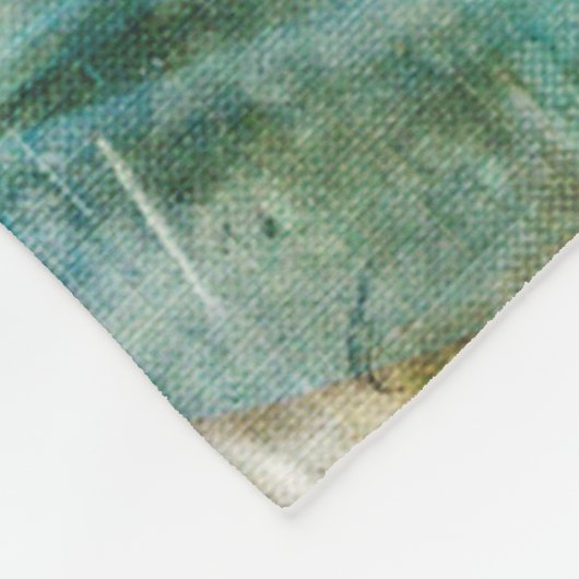 Bescheidener Engel Fleecedecke (Ecke)