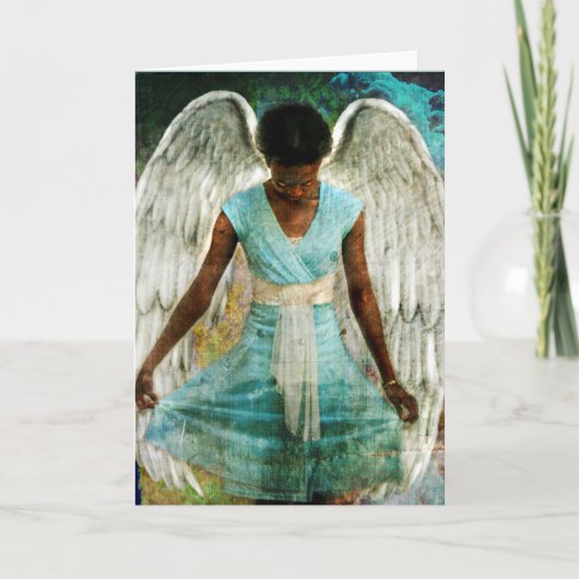 Bescheidener Engel Karte (Vorderseite)