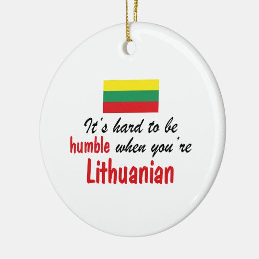 Bescheidener Litauer Keramik Ornament (Links)